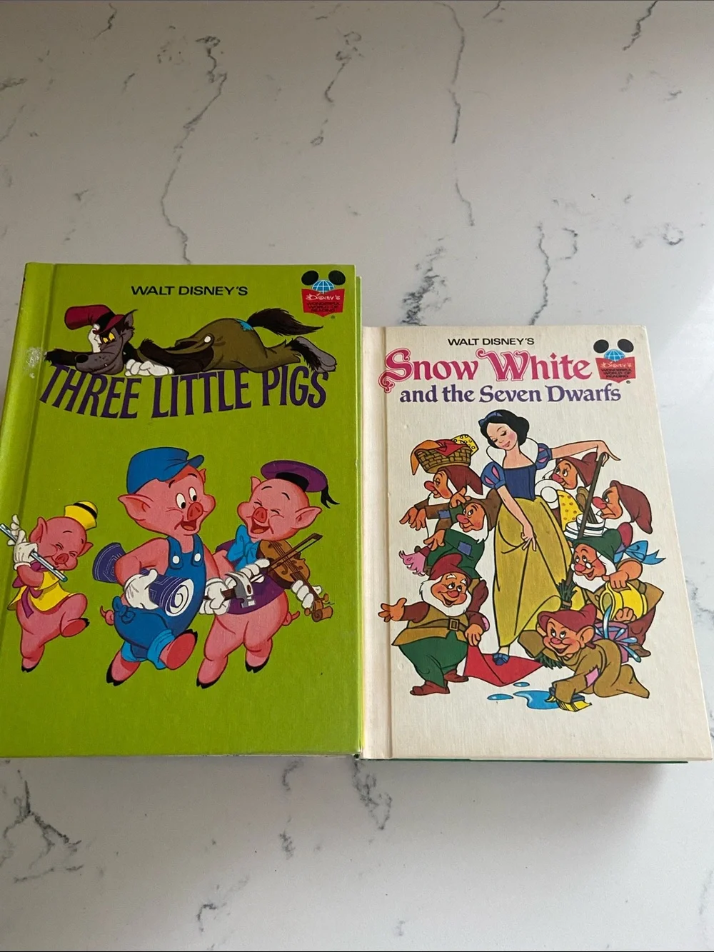 Vintage Disney Wonderful World of Reading 17 Hardcover Book Lot